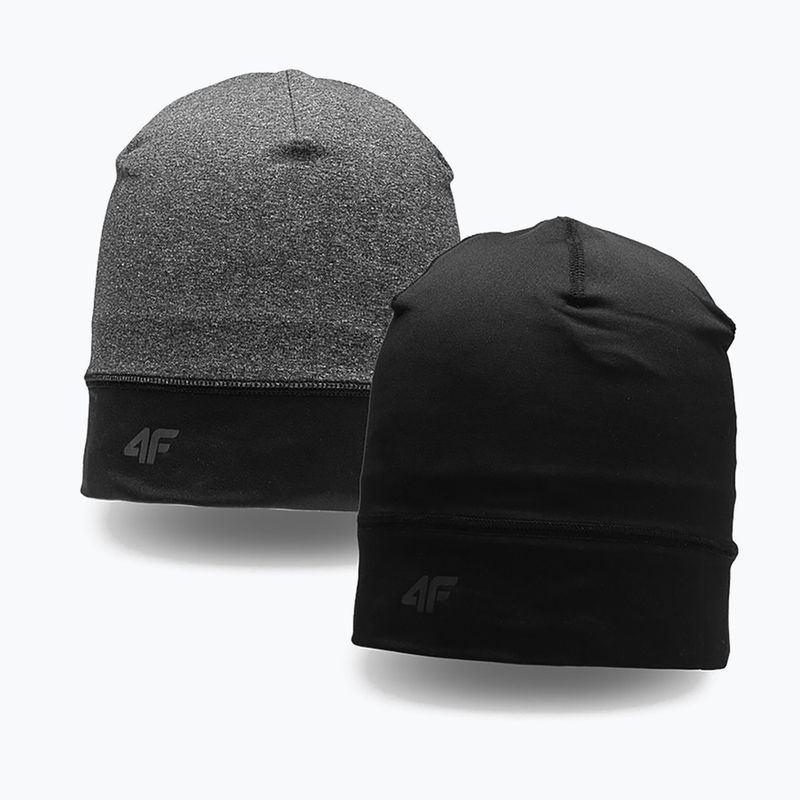 Шапка 4F U059 deep black 7