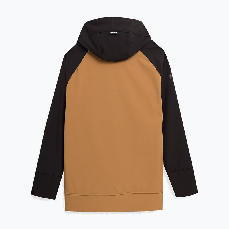 Куртка сноубордична чоловіча 4F M150 beige 2