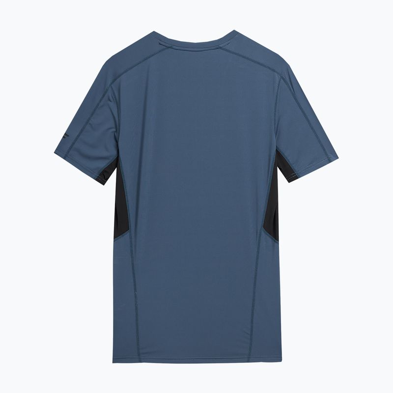 Футболка тренувальна чоловіча 4F M451 denim 4