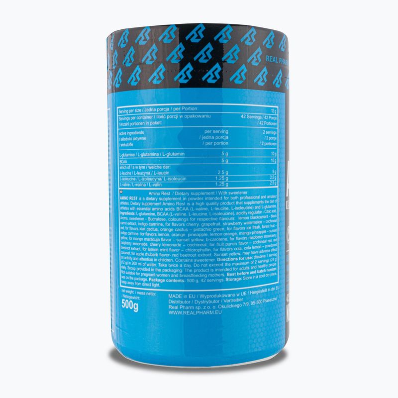 Amino Rest Real Pharm Амінокислоти 500g апельсин 666572 2