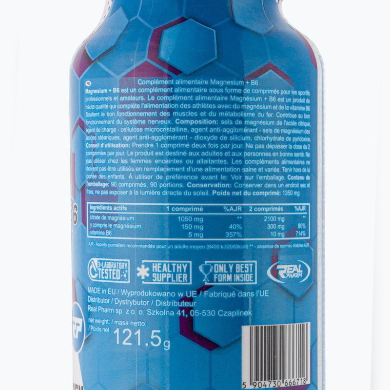 Magnez Real Pharm Magnesium+B6 90 табл. 3