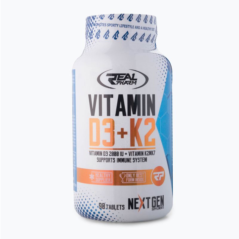 Вітаміни Real Pharm Vitamin D3 + K2 90 табл