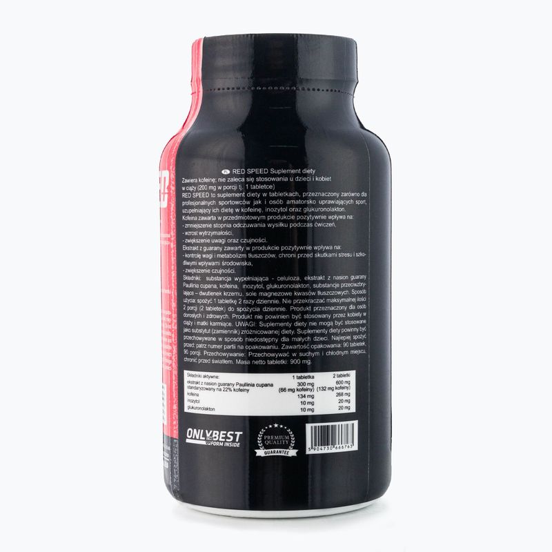 Передтренувальний комплекс Real Pharm Red Speed 90 таблеток 666763 2