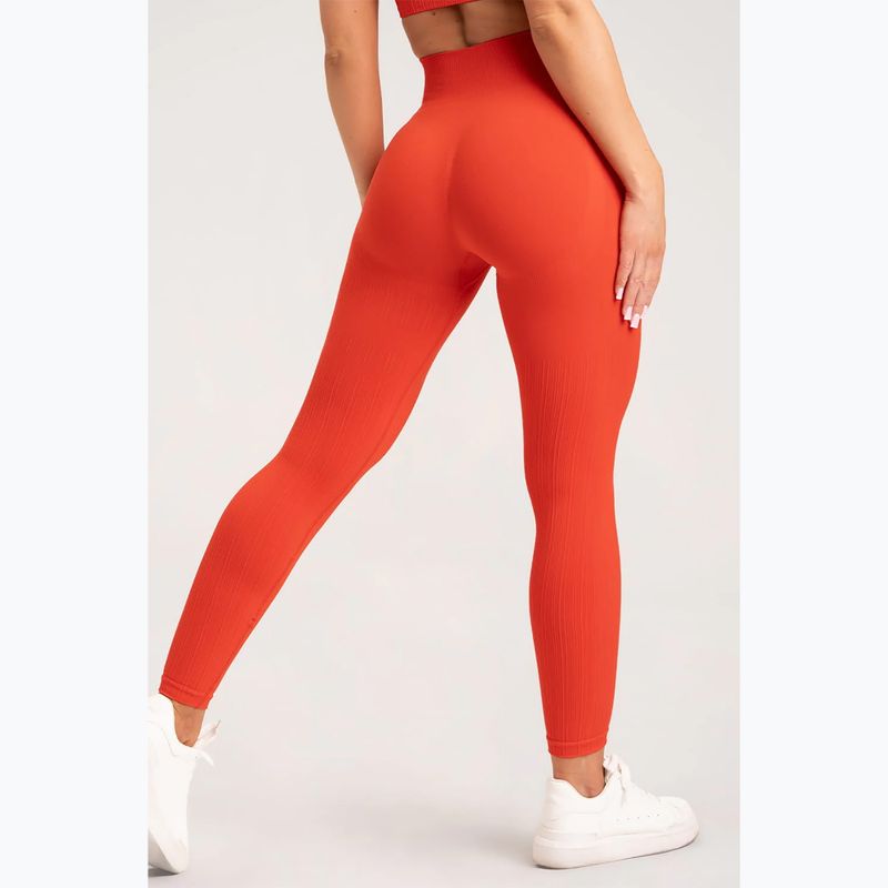 Легінси тренувальні жіночі Gym Glamour Push Up Coral 369 18