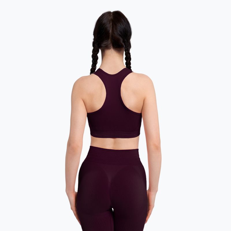 Бюстгальтер спортивний Gym Glamour Push Up Grape 322 4