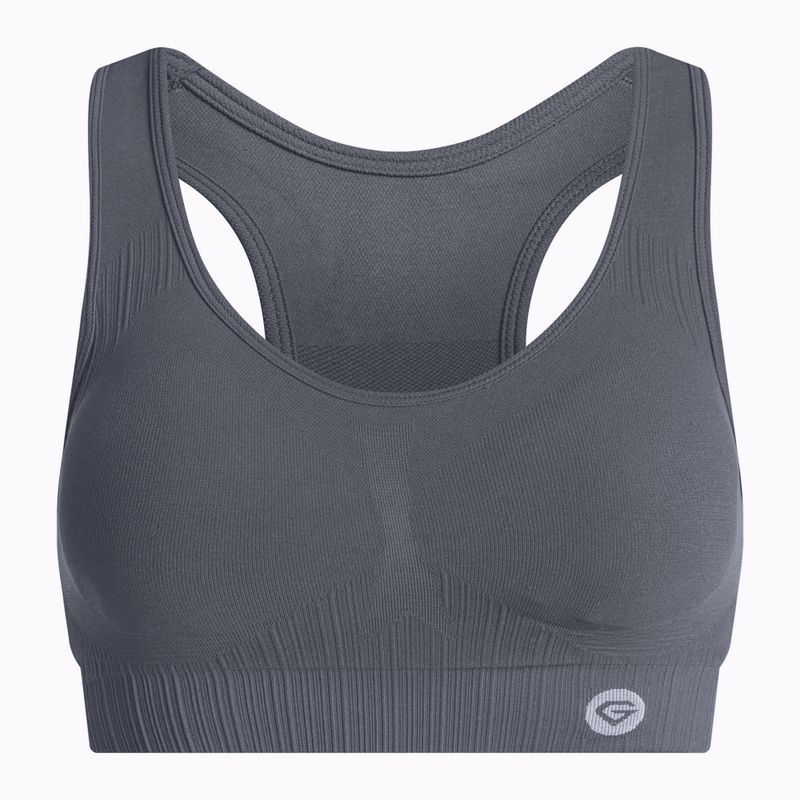 Бюстгальтер спортивний Gym Glamour Push Up Grey 402 6