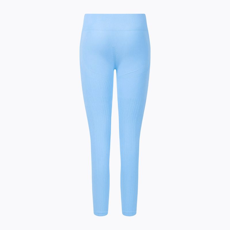Легінси тренувальні жіночі Gym Glamour Push Up Baby Blue 405 7