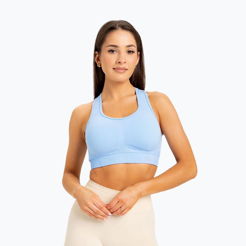 Бюстгальтер спортивний Gym Glamour Push Up Baby Blue 406 406 3