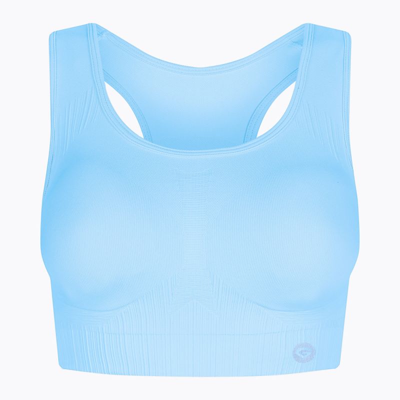 Бюстгальтер спортивний Gym Glamour Push Up Baby Blue 406 406 6