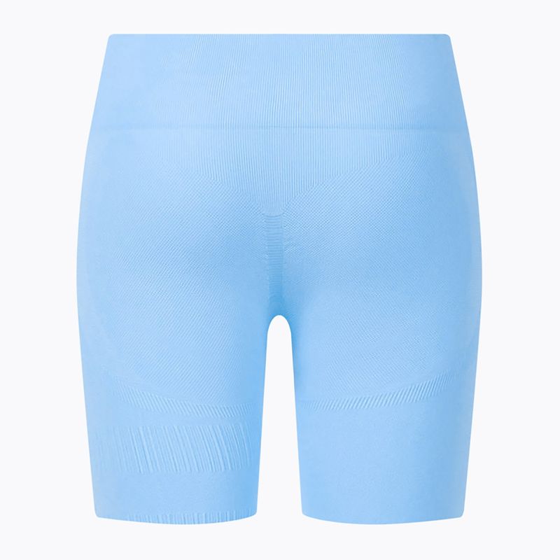 Велосипедки тренувальні жіночі Gym Glamour Push Up Baby Blue 407 6