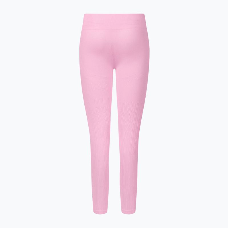 Легінси тренувальні жіночі Gym Glamour Push Up Candy Pink 408 2