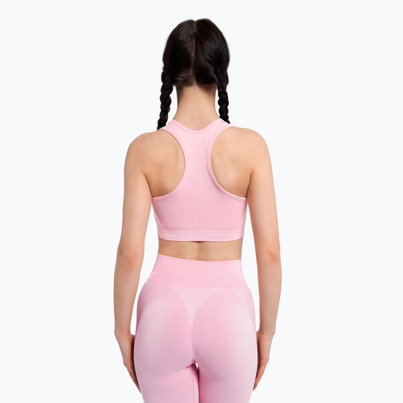 Бюстгальтер спортивний Gym Glamour Push Up Candy Pink 409 4