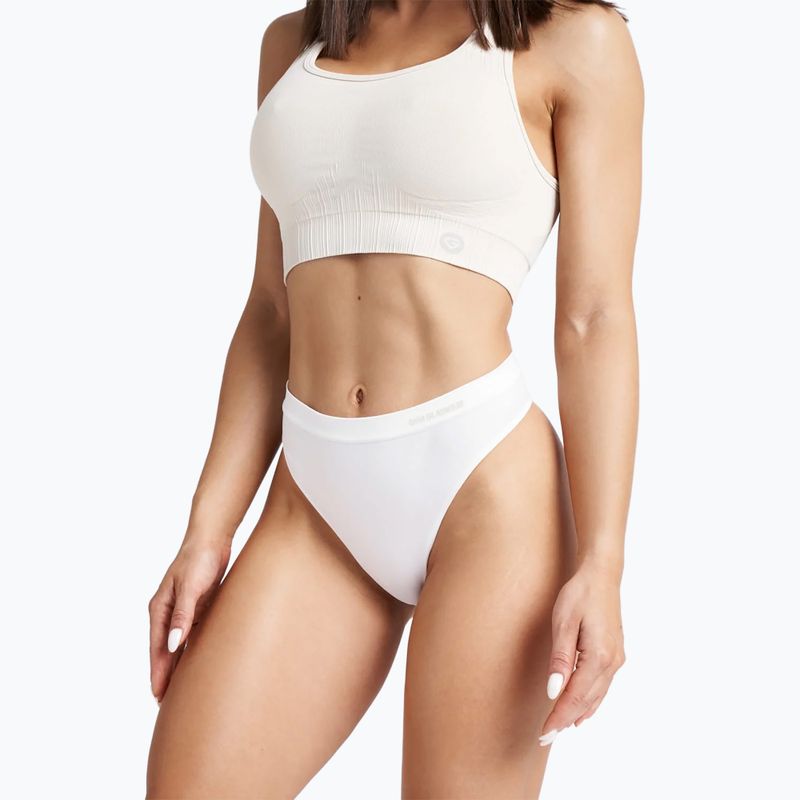 Стрінги жіночі Gym Glamour White 414 4