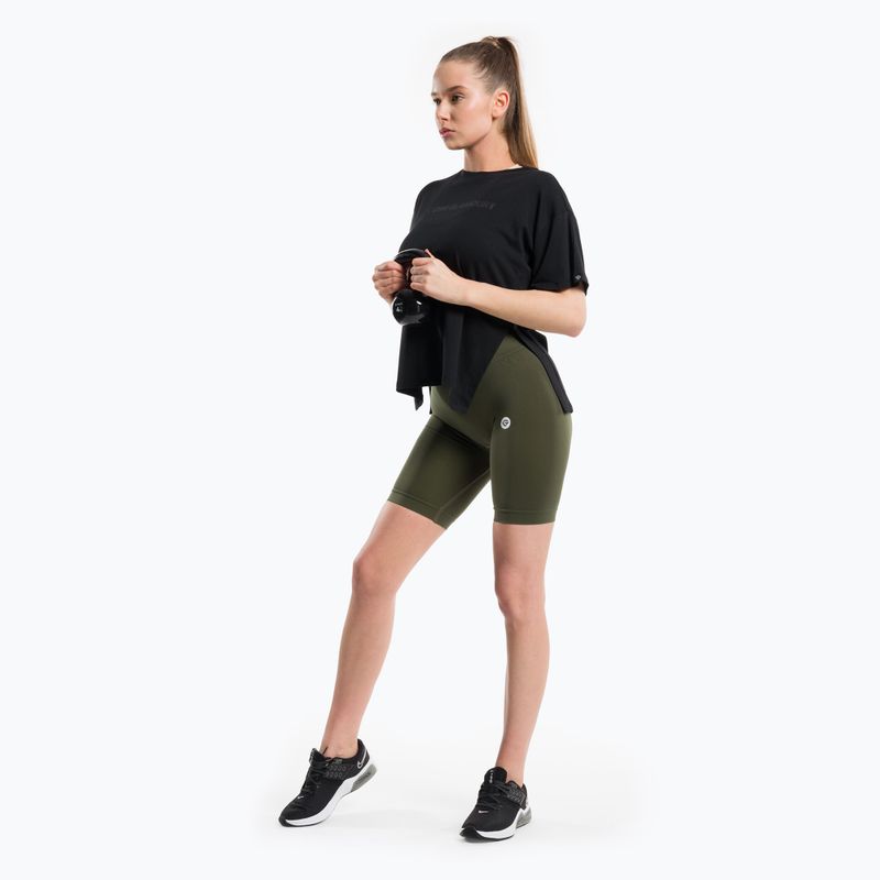 Шорти для тренувань жіночі Gym Glamour Flexible Khaki 436 2