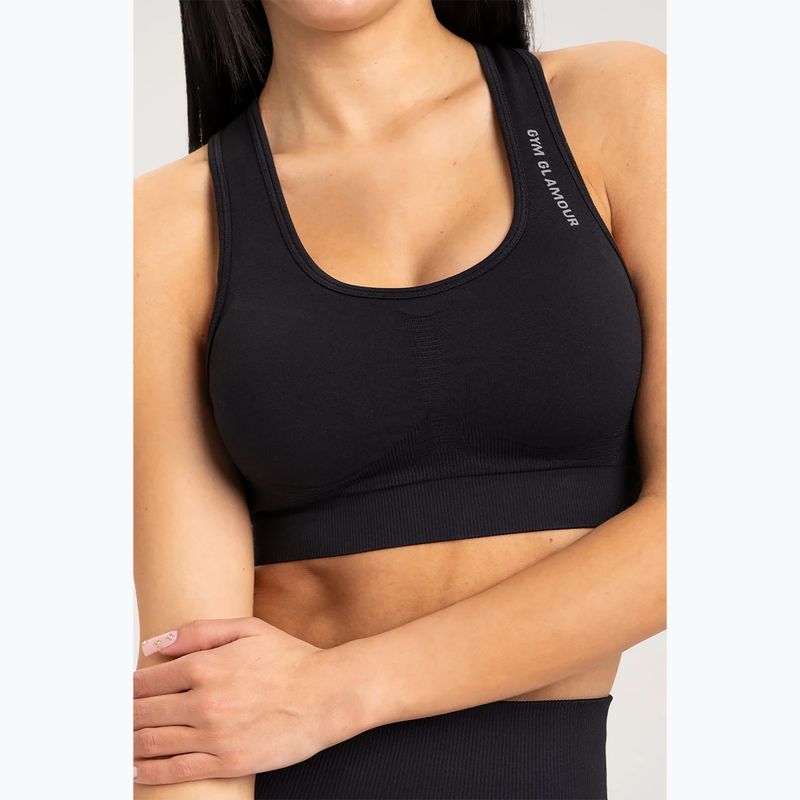 Бюстгальтер спортивний Gym Glamour Compress Black 458 3