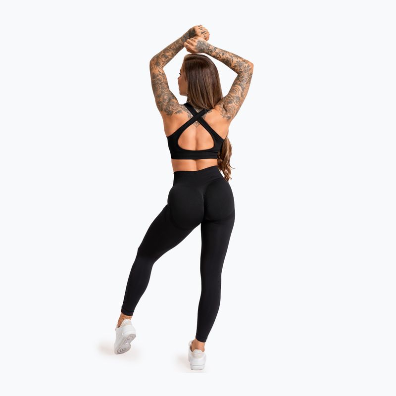 Легінси жіночі Gym Glamour Solid black 3