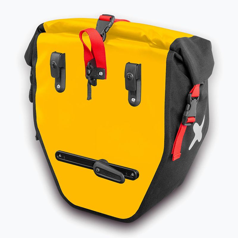 Сумка-багажник для велосипеда Extrawheel Biker 2 x 25 l yellow/black 2