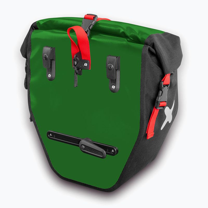 Сумки велосипедні Extrawheel Biker 2 x 25 л green/black 2