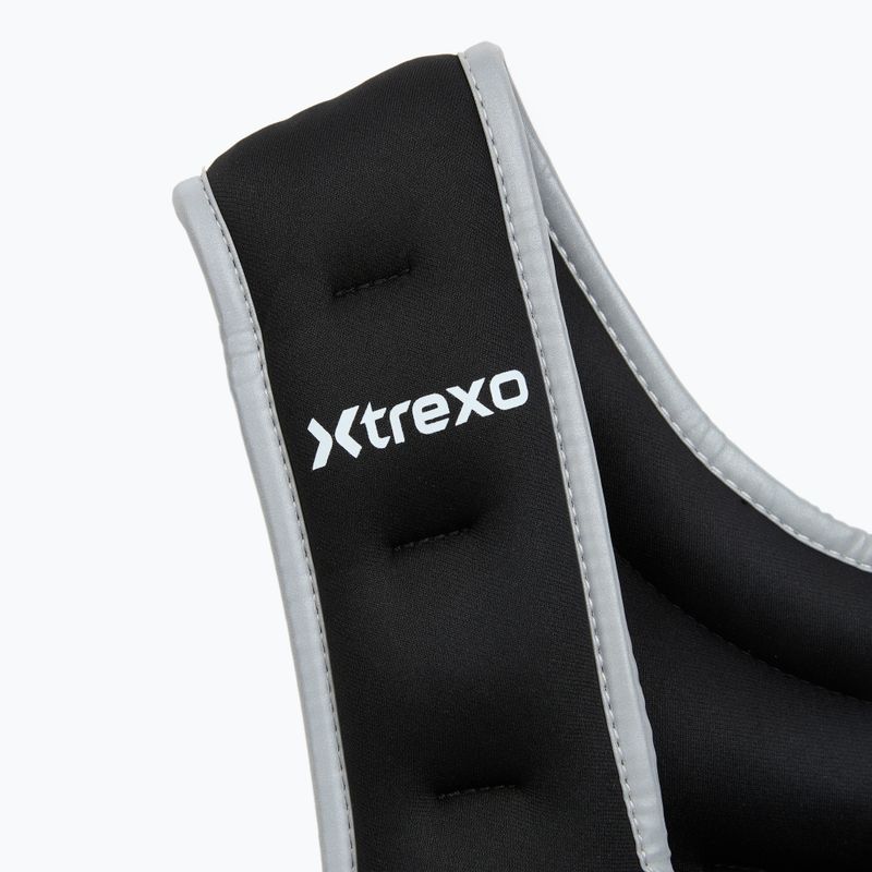 Жилет тренувальний з навантаженням XTREXO 8 кг чорний WV-08 4