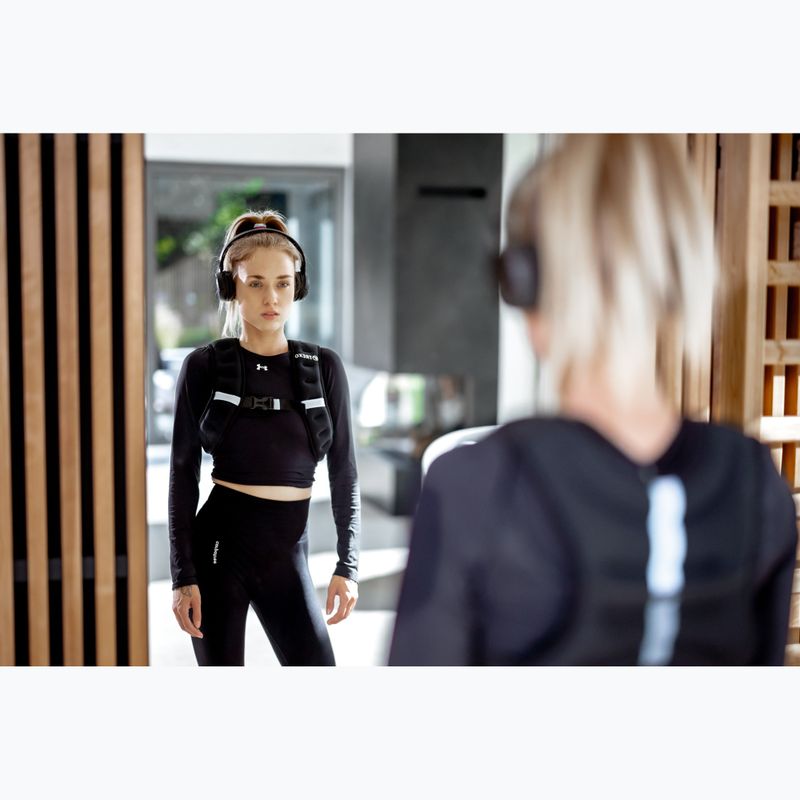 Жилет тренувальний з навантаженням XTREXO 5 кг чорний WV-05 7