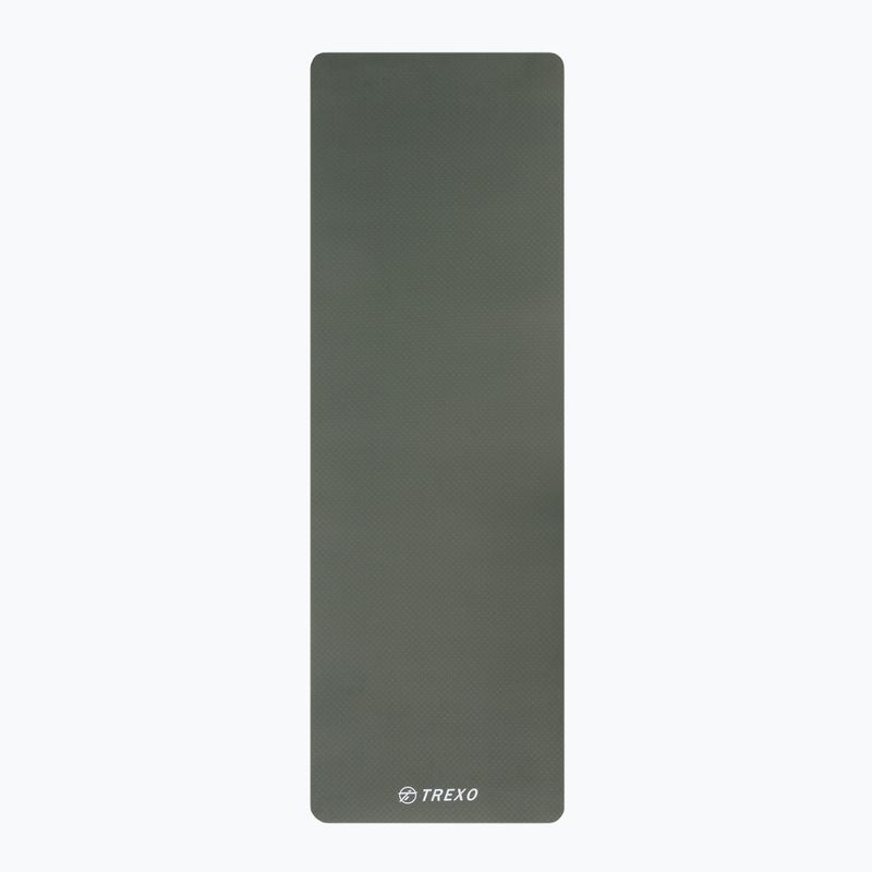 Килимок для йоги TREXO TPE 2 6 mm зелений YM-T01Z 2