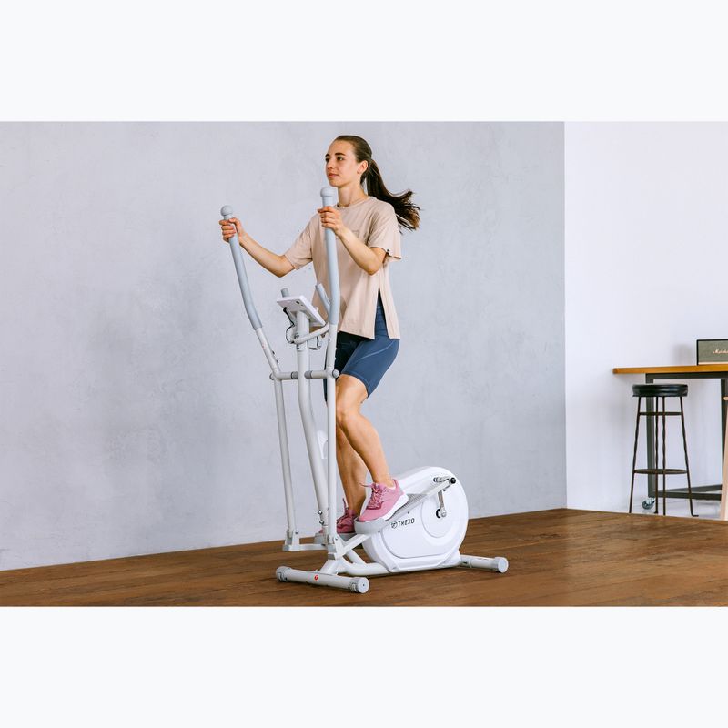 Еліптичний тренажер XTREXO білий ET300 5