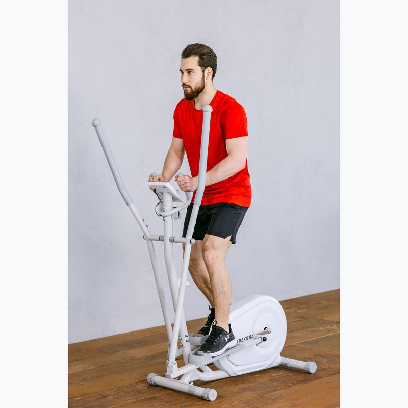 Еліптичний тренажер XTREXO білий ET300 7