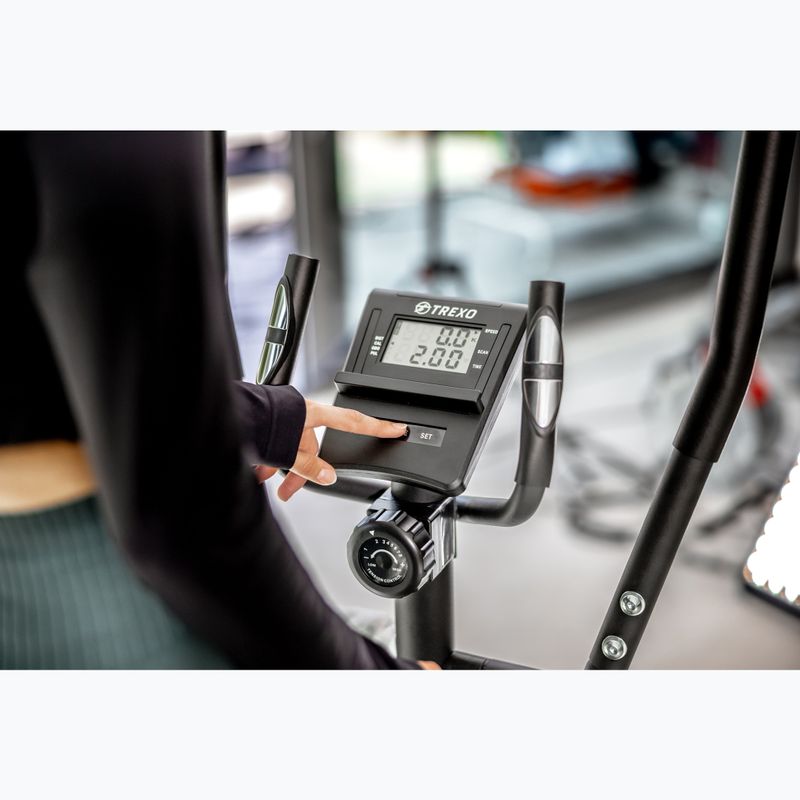 Еліптичний тренажер XTREXO чорний ET300 6