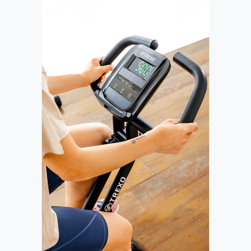 Велосипед стаціонарний XTREXO Hex чорний EB-H01 7