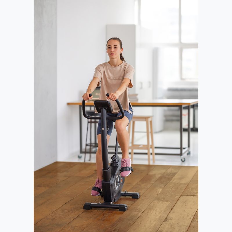 Велосипед стаціонарний XTREXO Hex чорний EB-H02 5