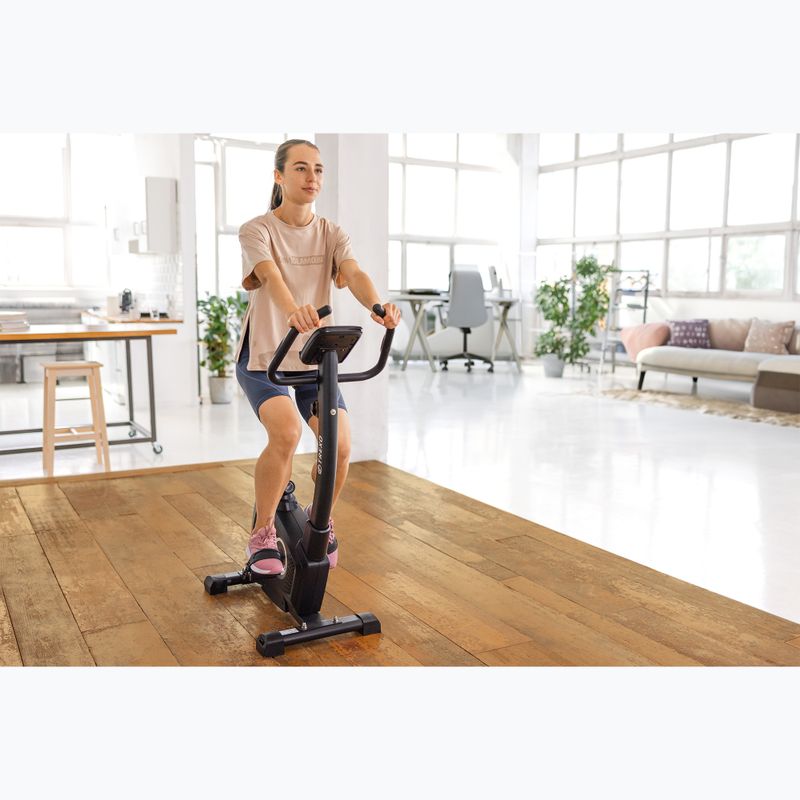 Велосипед стаціонарний XTREXO Hex чорний EB-H02 10