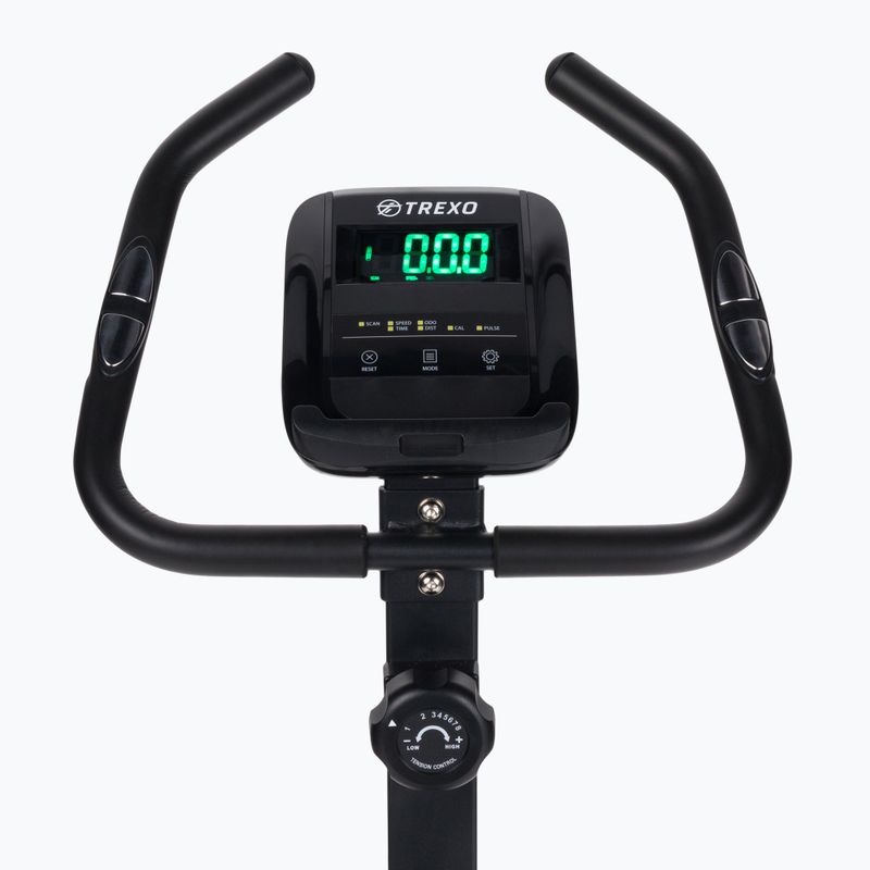 Велосипед стаціонарний TREXO Hex чорний EB-H02 10