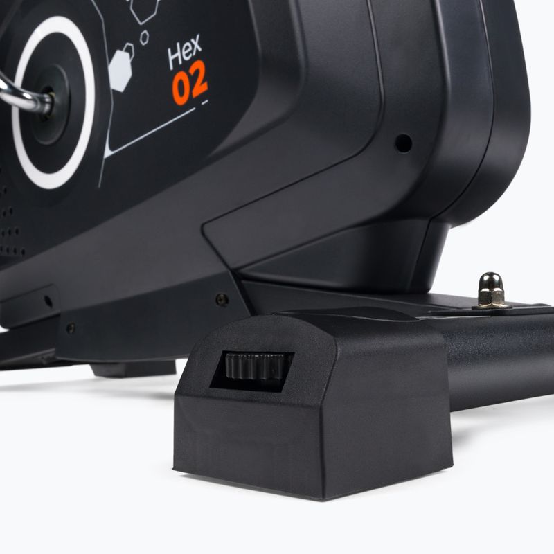 Велосипед стаціонарний TREXO Hex чорний EB-H02 17