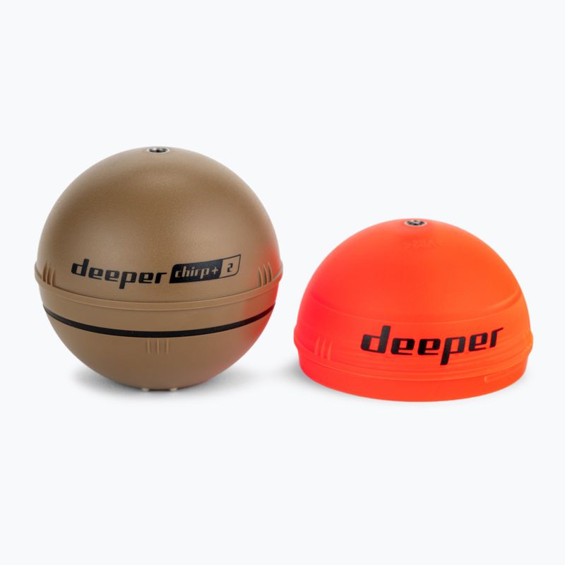Ехолот для риболовлі Deeper Мастилоt Sonar Chirp+ 2.0 + Waga коричневий 2