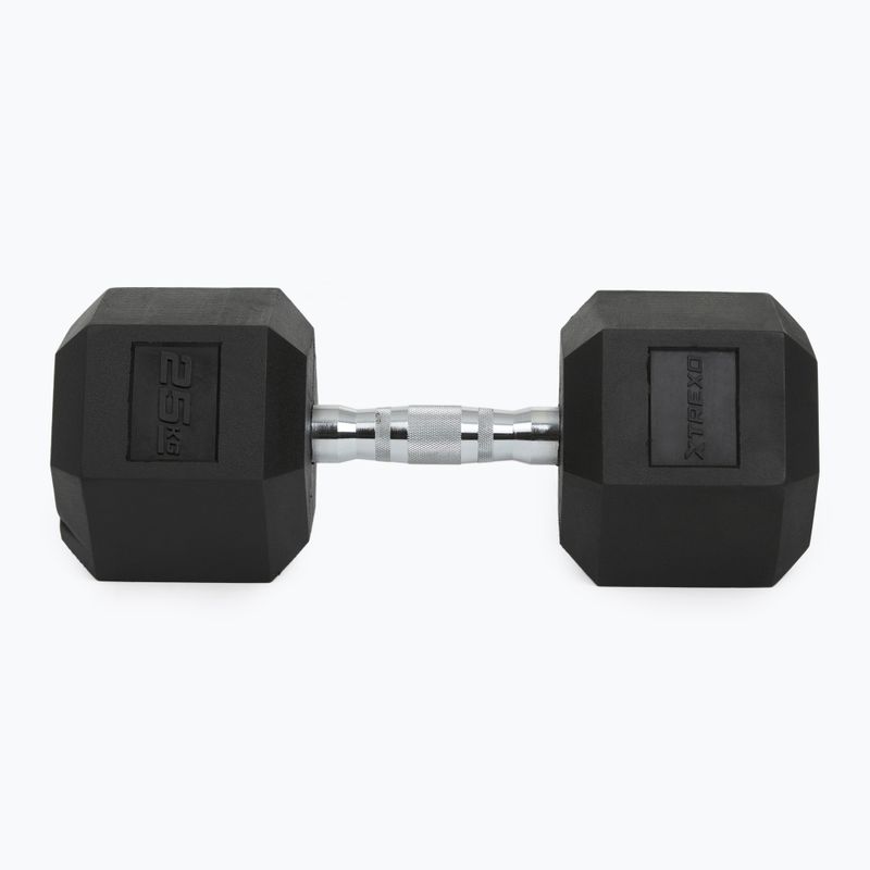 Гантель прогумована XTREXO Hex HXD250 25 кг 7
