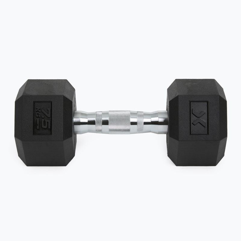Гантель прогумована XTREXO Hex HXD75 7.5 кг 7