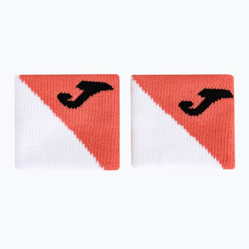 Напульсники Joma 400818 Wristband Large 2 шт. біло-помаранчеві 400818.000 2