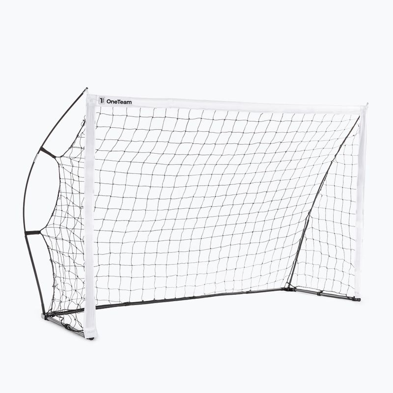 Ворота футбольні OneTeam Flex 240 x 150 cm білі OT-SNG2415