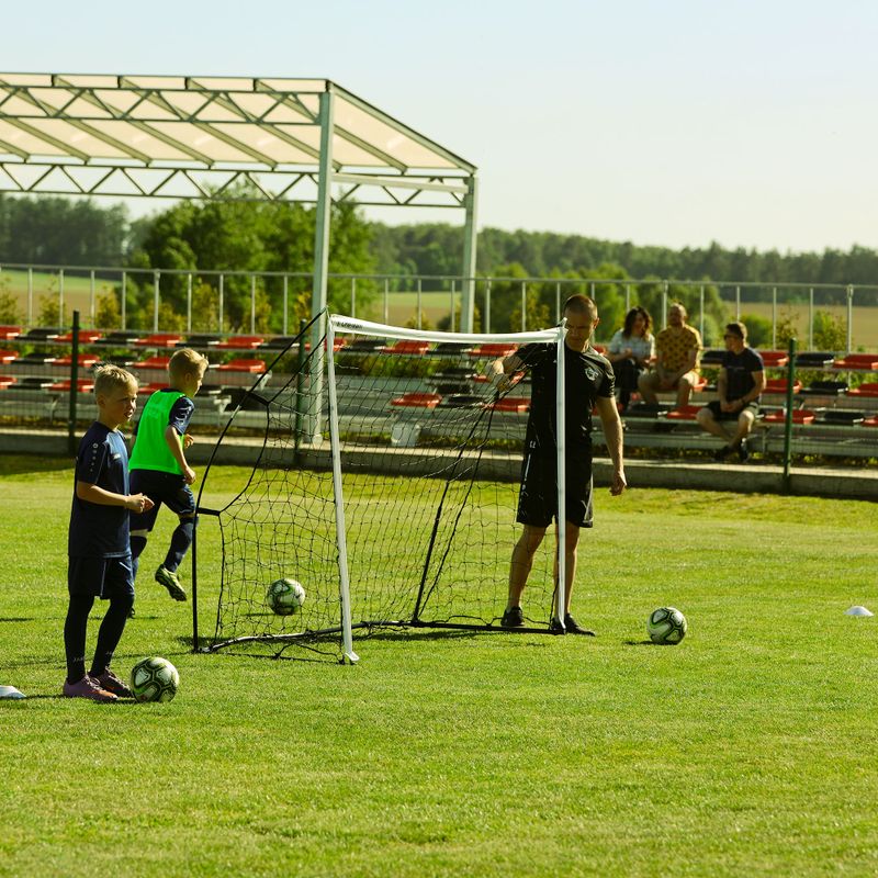 Ворота футбольні OneTeam Flex 240 x 150 cm білі OT-SNG2415 12