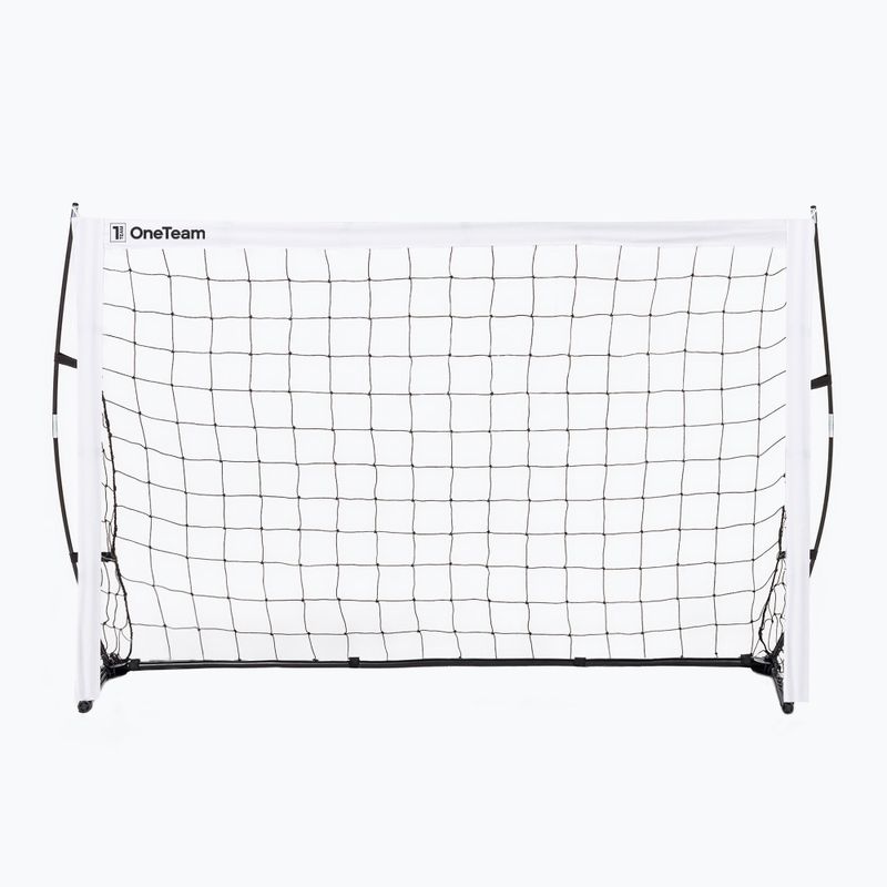 Ворота футбольні OneTeam Flex 180 x 120 cm білі OT-SNG1812 2