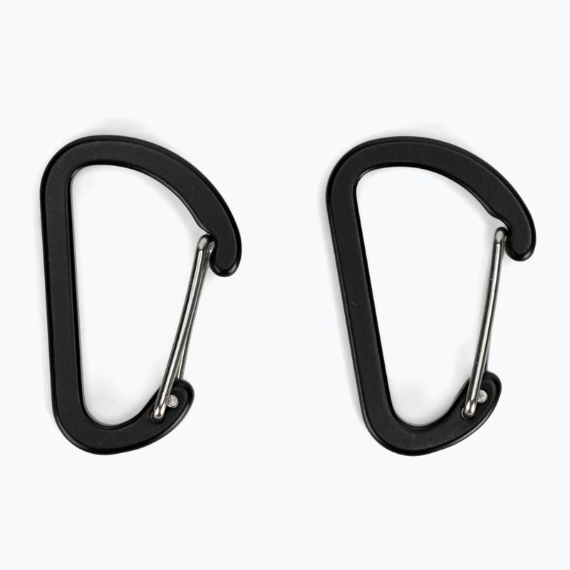 Карабіни Salewa Flat Wiregate 2 шт. чорні 00-0000034103 2