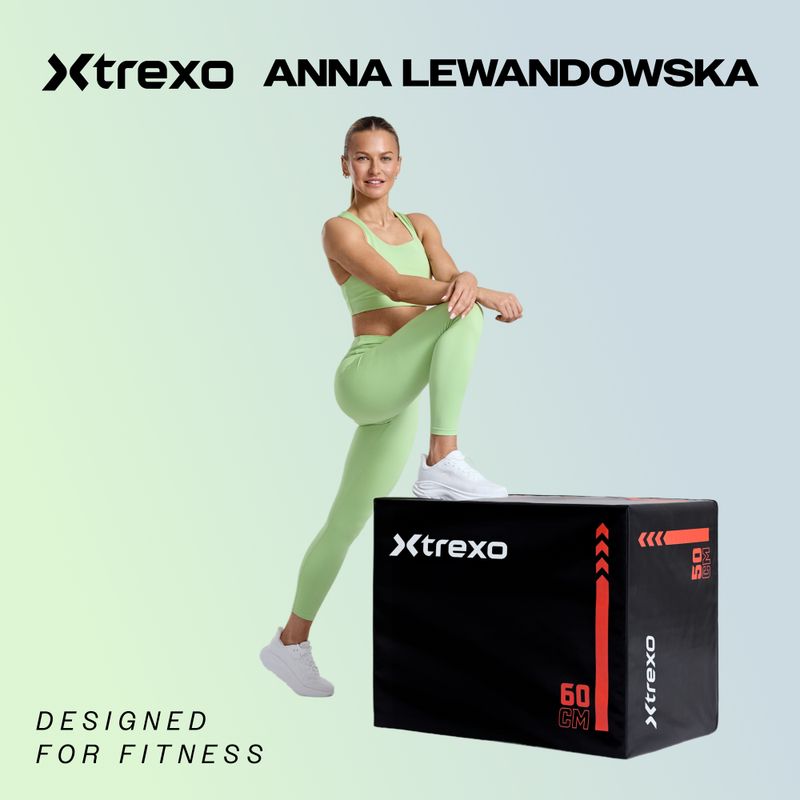Скриня для тренувань складна XTREXO 7,5 см чорний 2