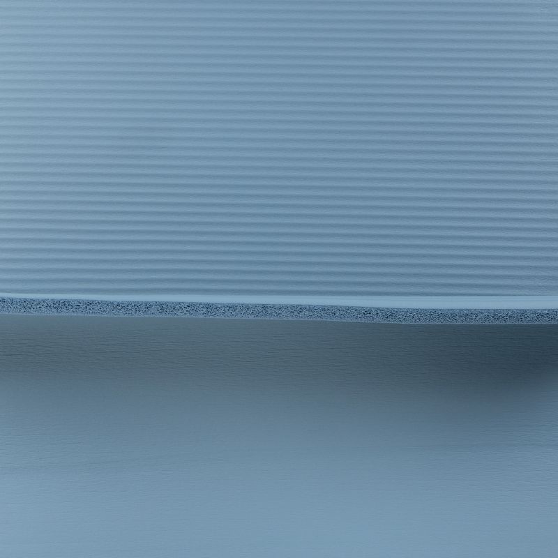 Килимок для тренувань XTREXO NBR 15 мм з ремінцем синій 10