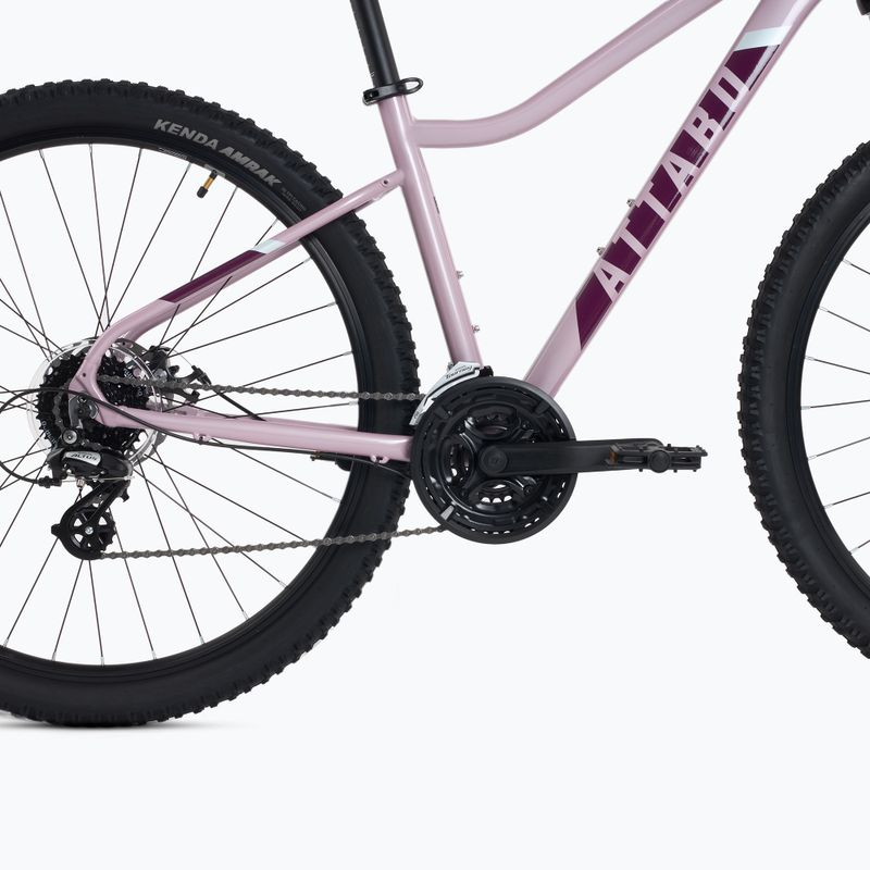 Велосипед гірський жіночий ATTABO ALPE 2.0 29" рожевий 5
