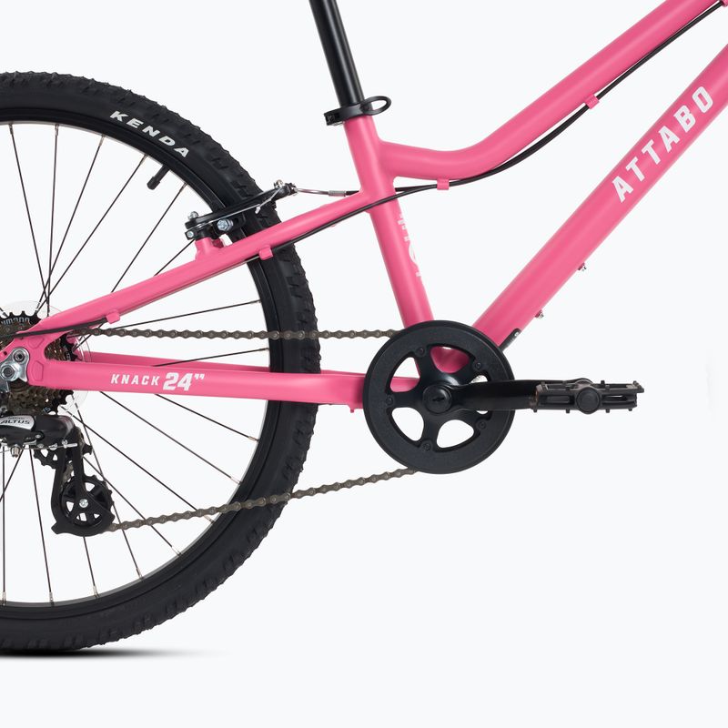 Дитячий велосипед ATTABO KNACK 24" рожевий 5