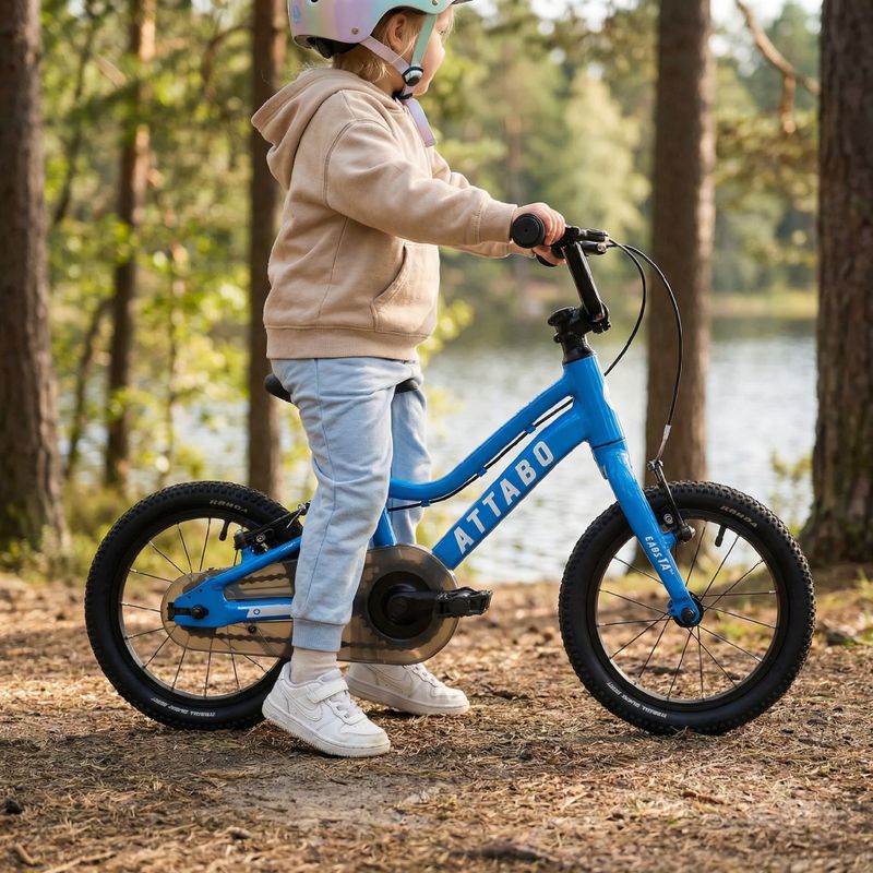 Дитячий велосипед ATTABO EASE 14" синій 6
