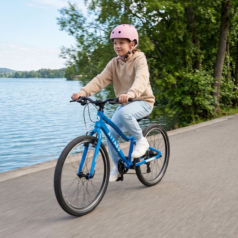 Дитячий велосипед ATTABO EASE 24" синій 6