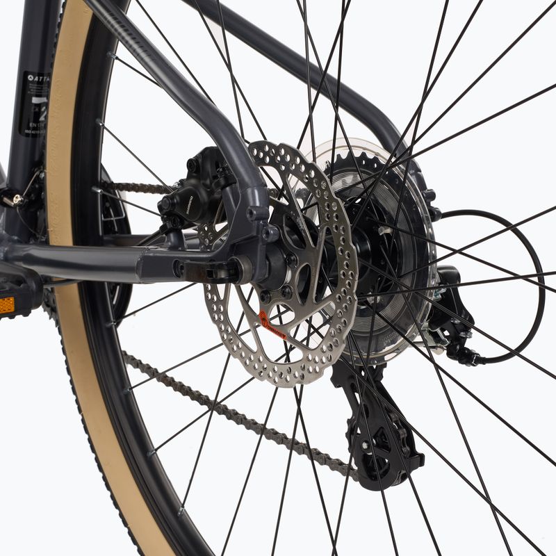 Велосипед кросовий чоловічий ATTABO SANO 3.0 28" сірий 6