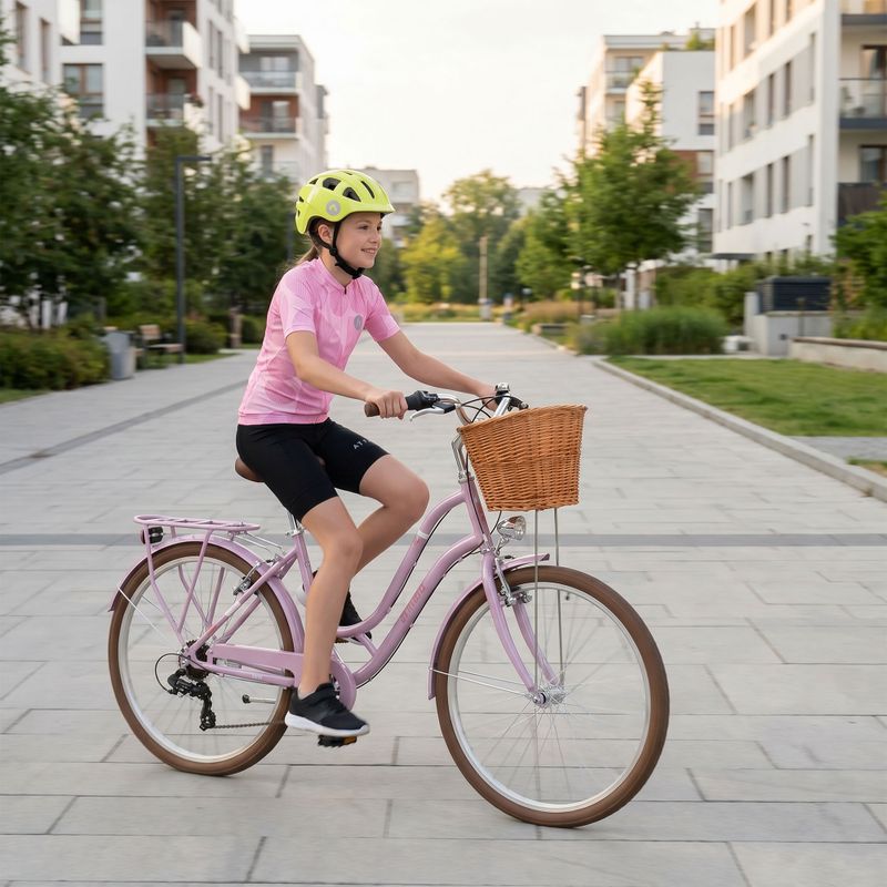 Велосипед міський підлітковий ATTABO CITY 26" рожевий 5