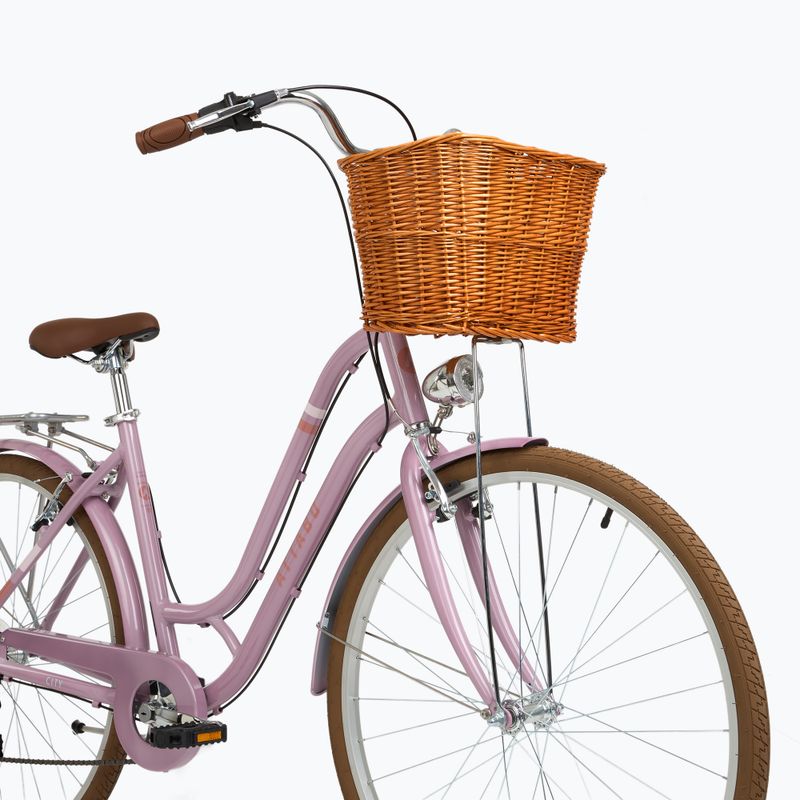 Велосипед міський жіночий ATTABO CITY 28" рожевий 4